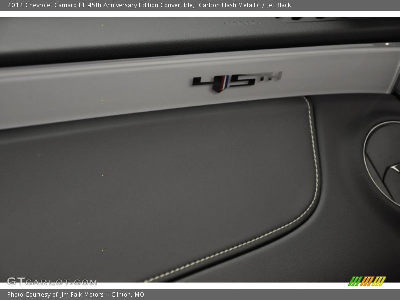 Carbon Flash Metallic / Jet Black 2012 Chevrolet Camaro LT 45th Anniversary Edition Convertible