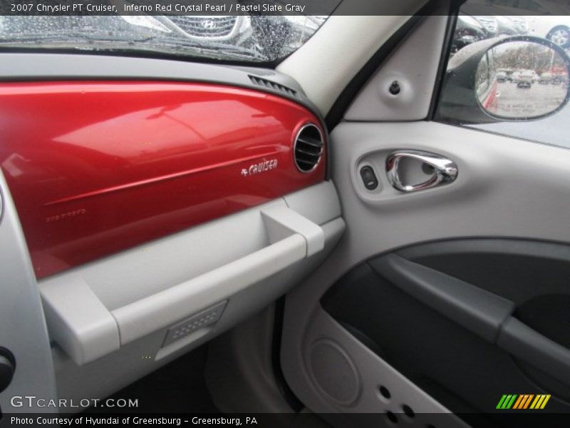 Inferno Red Crystal Pearl / Pastel Slate Gray 2007 Chrysler PT Cruiser