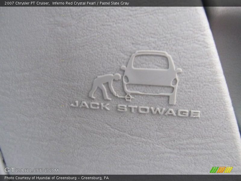 Inferno Red Crystal Pearl / Pastel Slate Gray 2007 Chrysler PT Cruiser