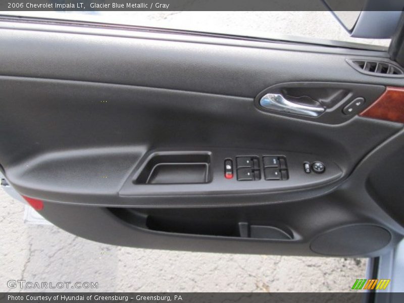 Glacier Blue Metallic / Gray 2006 Chevrolet Impala LT