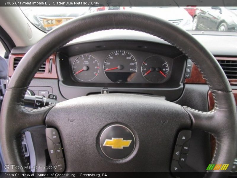 Glacier Blue Metallic / Gray 2006 Chevrolet Impala LT