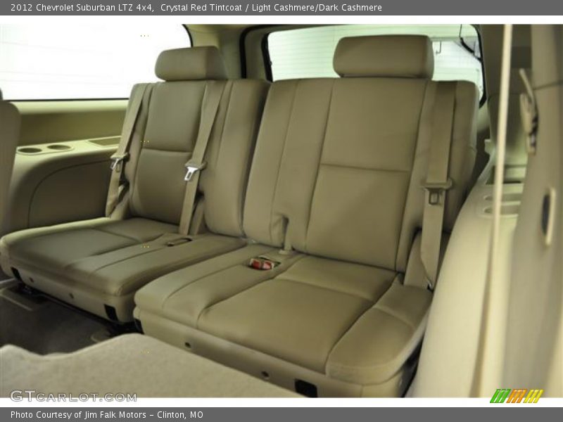 Crystal Red Tintcoat / Light Cashmere/Dark Cashmere 2012 Chevrolet Suburban LTZ 4x4