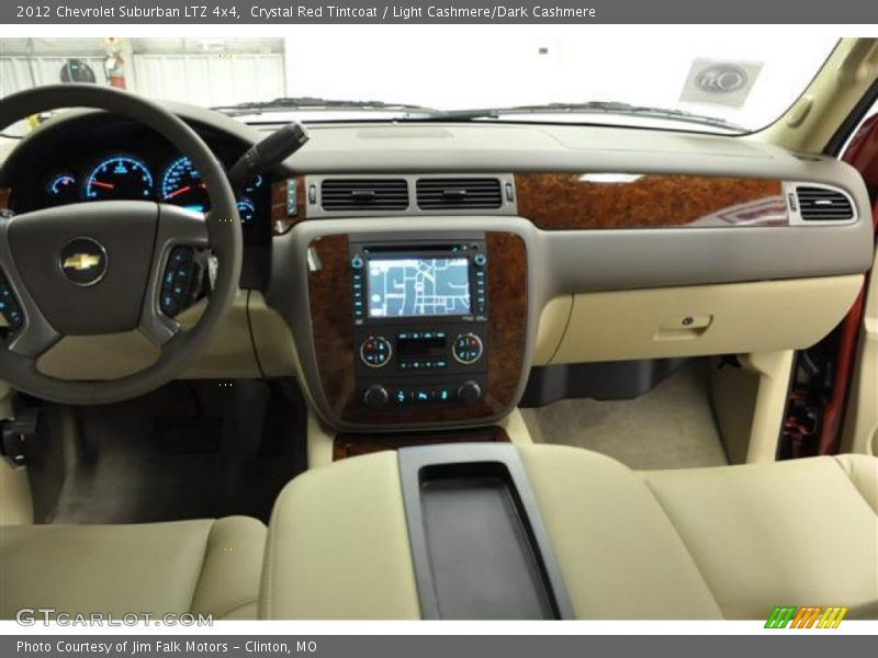 Dashboard of 2012 Suburban LTZ 4x4