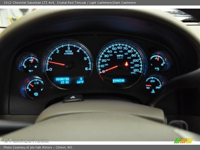  2012 Suburban LTZ 4x4 LTZ 4x4 Gauges
