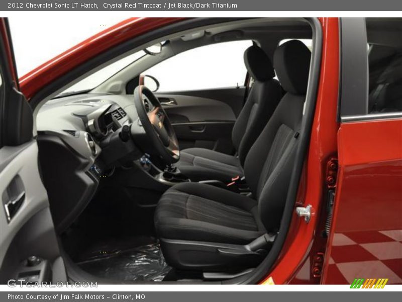Crystal Red Tintcoat / Jet Black/Dark Titanium 2012 Chevrolet Sonic LT Hatch