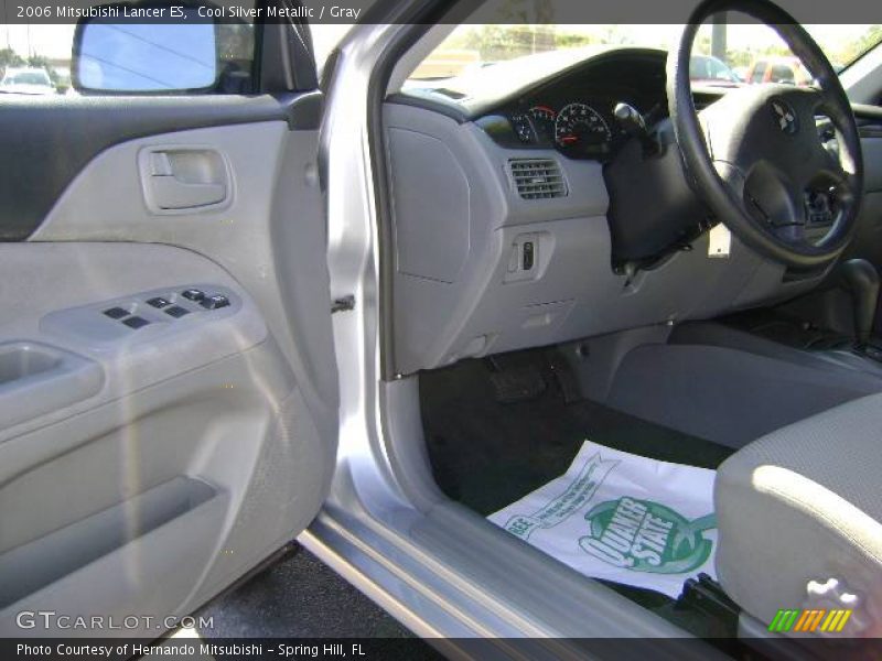 Cool Silver Metallic / Gray 2006 Mitsubishi Lancer ES