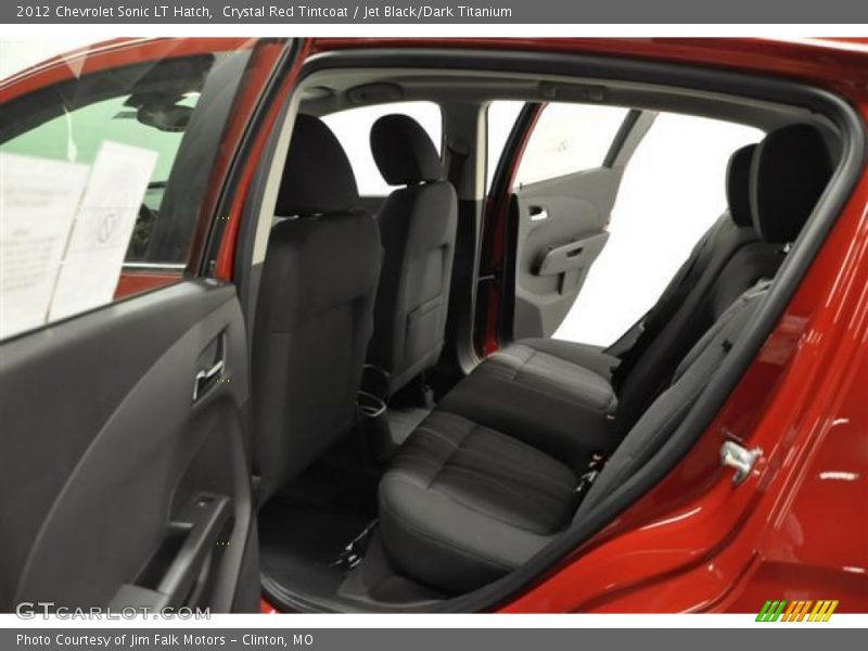 Crystal Red Tintcoat / Jet Black/Dark Titanium 2012 Chevrolet Sonic LT Hatch