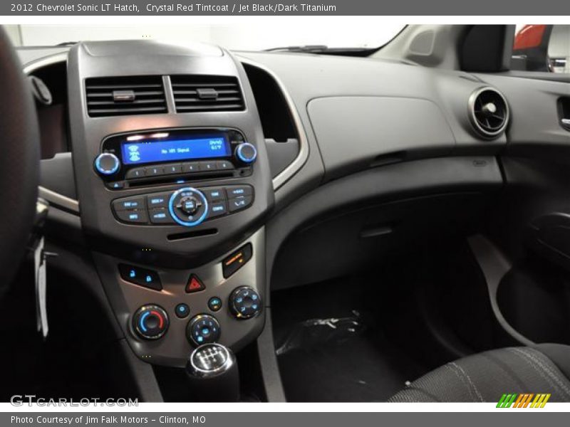 Crystal Red Tintcoat / Jet Black/Dark Titanium 2012 Chevrolet Sonic LT Hatch