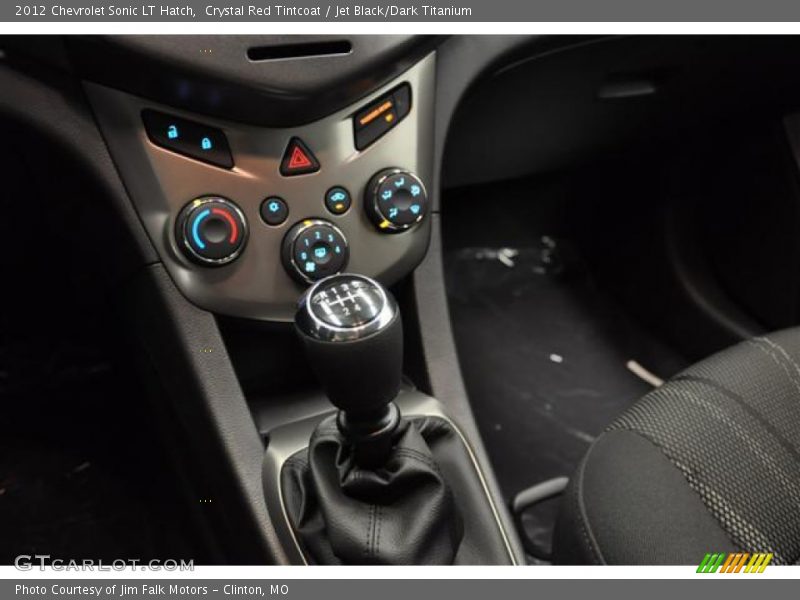  2012 Sonic LT Hatch 5 Speed Manual Shifter