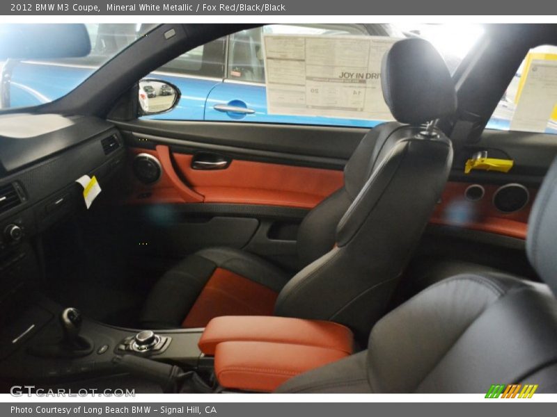  2012 M3 Coupe Fox Red/Black/Black Interior