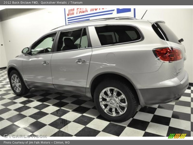 Quicksilver Metallic / Titanium 2012 Buick Enclave FWD