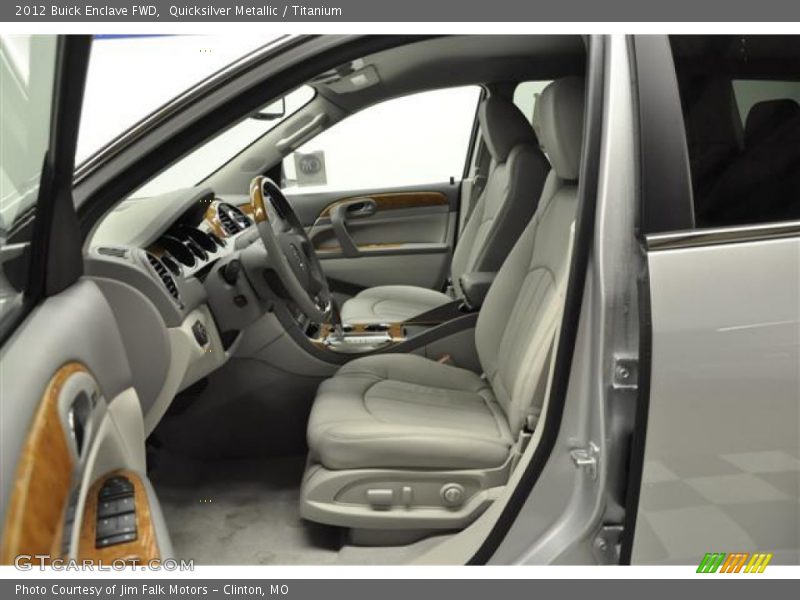 Quicksilver Metallic / Titanium 2012 Buick Enclave FWD