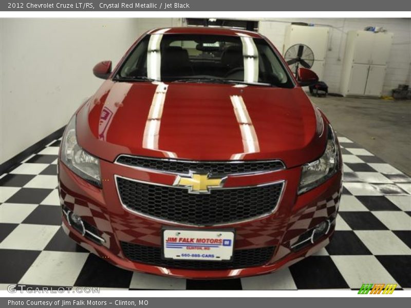 Crystal Red Metallic / Jet Black 2012 Chevrolet Cruze LT/RS