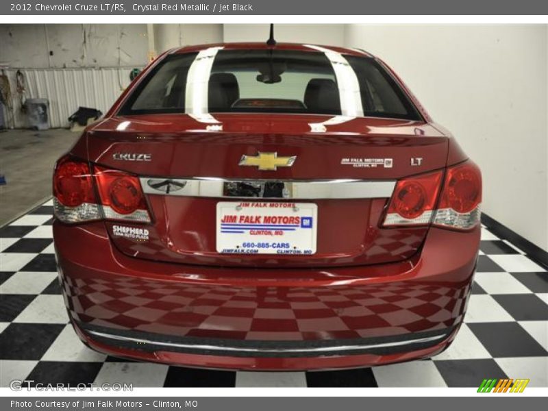 Crystal Red Metallic / Jet Black 2012 Chevrolet Cruze LT/RS