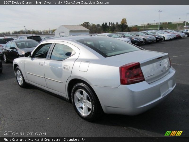 Bright Silver Metallic / Dark Slate Gray/Light Graystone 2007 Dodge Charger
