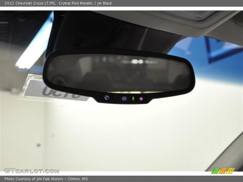 Crystal Red Metallic / Jet Black 2012 Chevrolet Cruze LT/RS