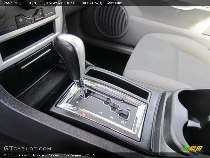 Bright Silver Metallic / Dark Slate Gray/Light Graystone 2007 Dodge Charger
