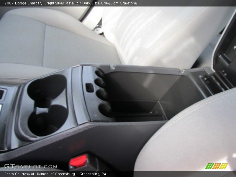Bright Silver Metallic / Dark Slate Gray/Light Graystone 2007 Dodge Charger