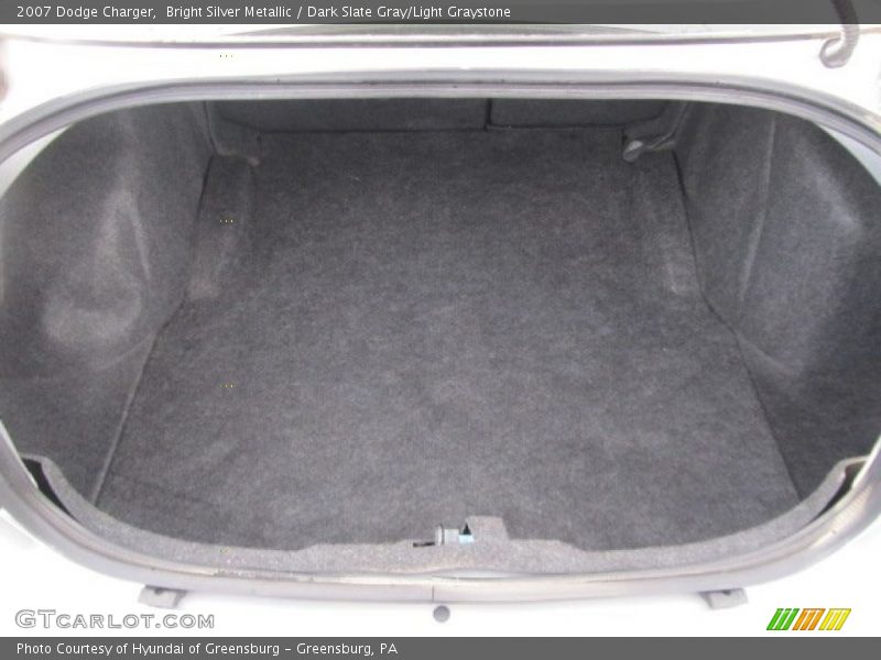 Bright Silver Metallic / Dark Slate Gray/Light Graystone 2007 Dodge Charger