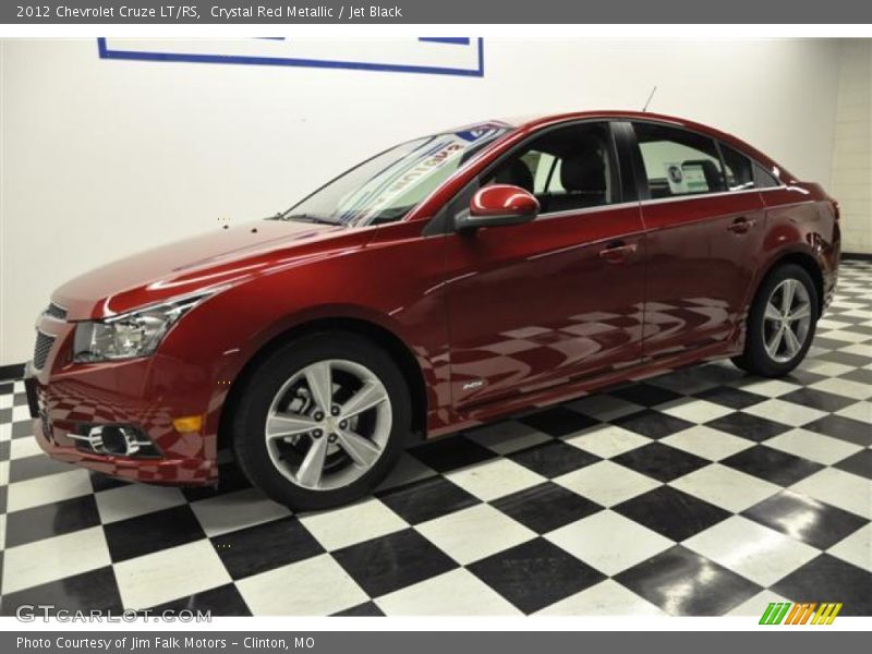 Crystal Red Metallic / Jet Black 2012 Chevrolet Cruze LT/RS