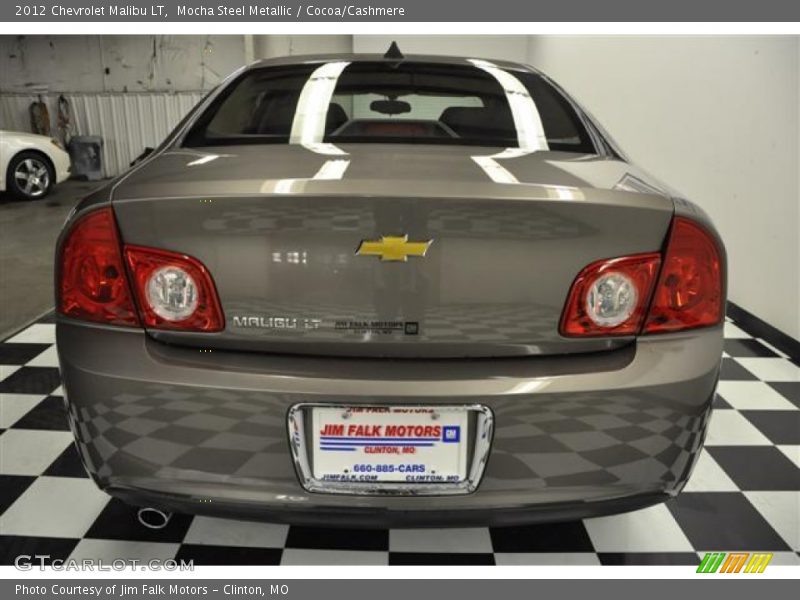 Mocha Steel Metallic / Cocoa/Cashmere 2012 Chevrolet Malibu LT