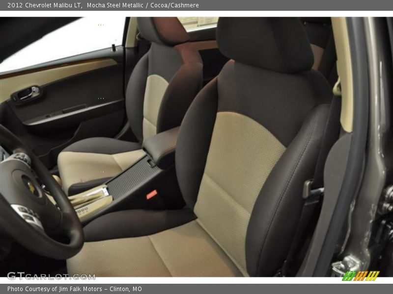  2012 Malibu LT Cocoa/Cashmere Interior