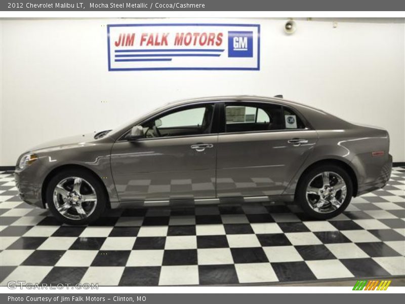 Mocha Steel Metallic / Cocoa/Cashmere 2012 Chevrolet Malibu LT