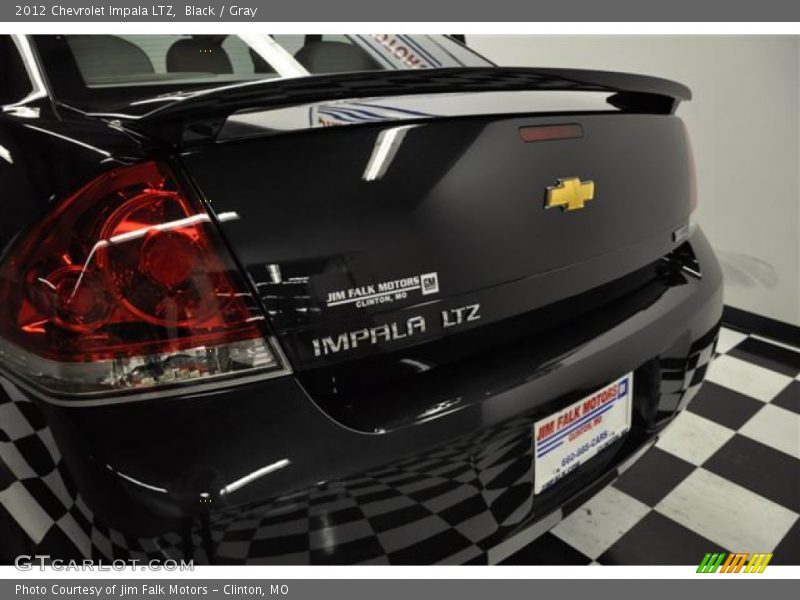 Black / Gray 2012 Chevrolet Impala LTZ