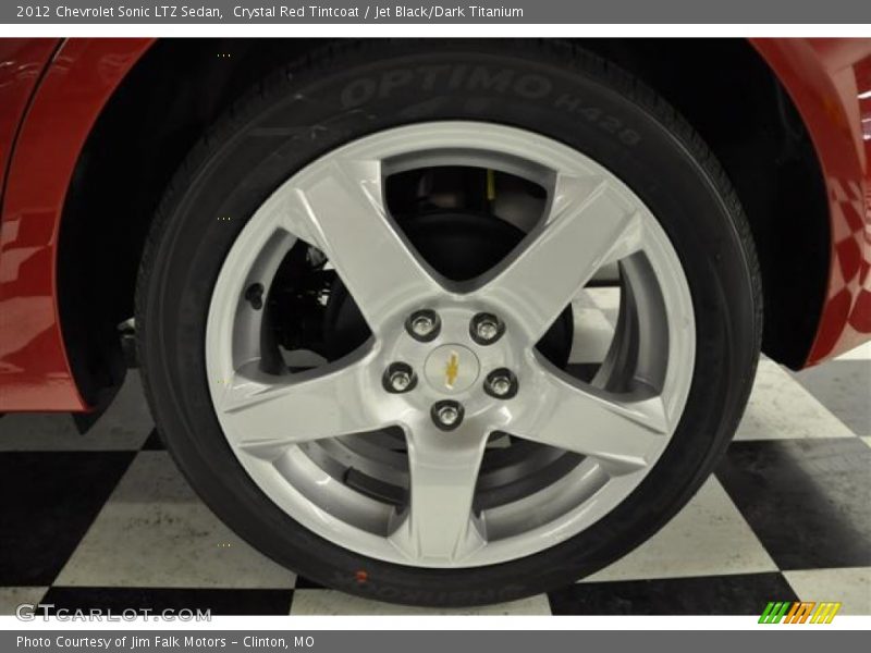  2012 Sonic LTZ Sedan Wheel