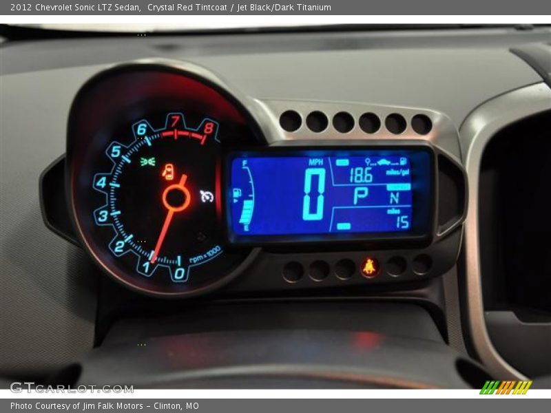  2012 Sonic LTZ Sedan LTZ Sedan Gauges