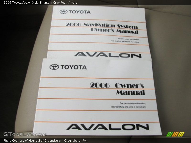 Phantom Gray Pearl / Ivory 2006 Toyota Avalon XLS