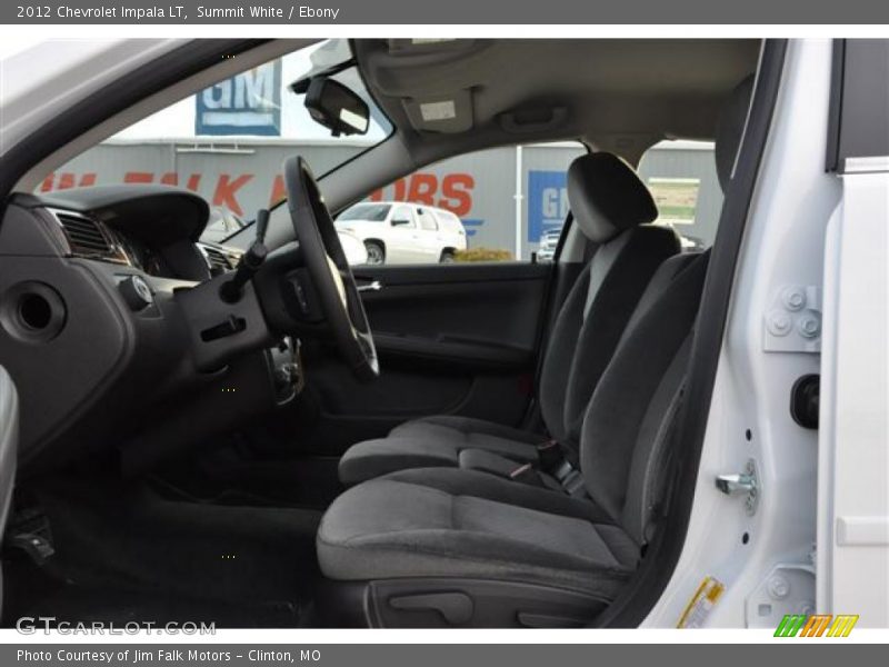 Summit White / Ebony 2012 Chevrolet Impala LT