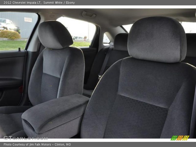 Summit White / Ebony 2012 Chevrolet Impala LT
