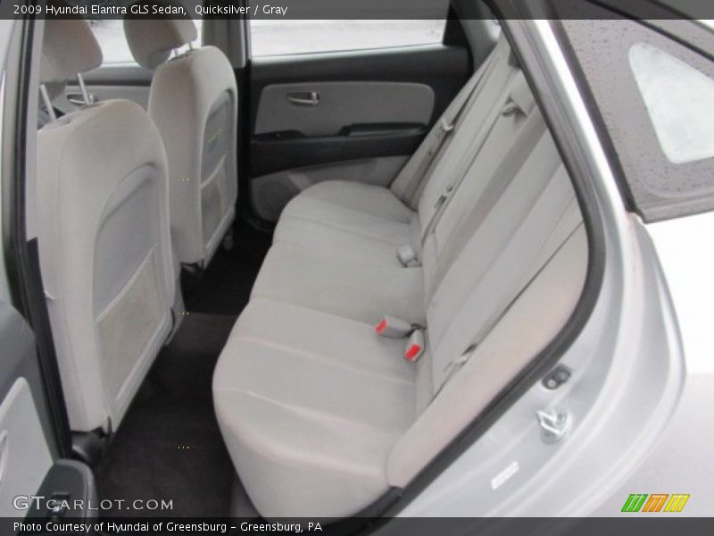 Quicksilver / Gray 2009 Hyundai Elantra GLS Sedan