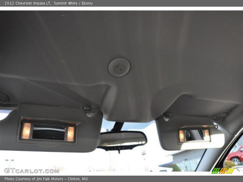 Summit White / Ebony 2012 Chevrolet Impala LT