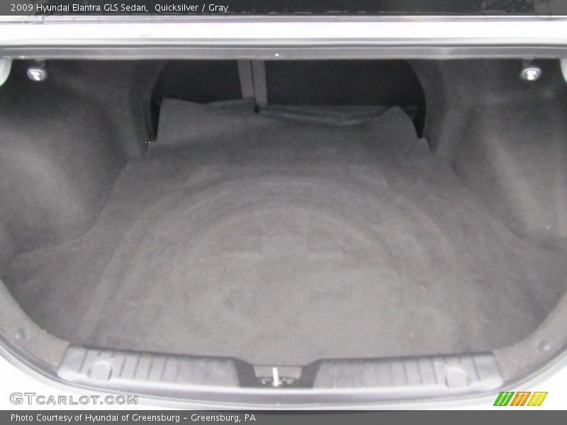 Quicksilver / Gray 2009 Hyundai Elantra GLS Sedan