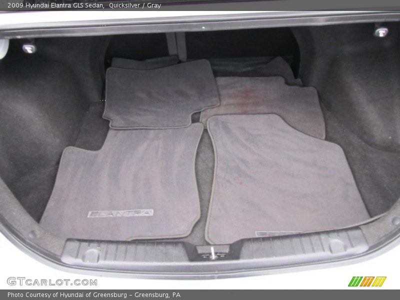 Quicksilver / Gray 2009 Hyundai Elantra GLS Sedan