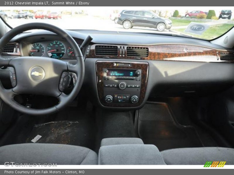 Summit White / Ebony 2012 Chevrolet Impala LT