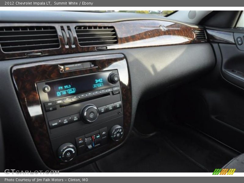 Summit White / Ebony 2012 Chevrolet Impala LT