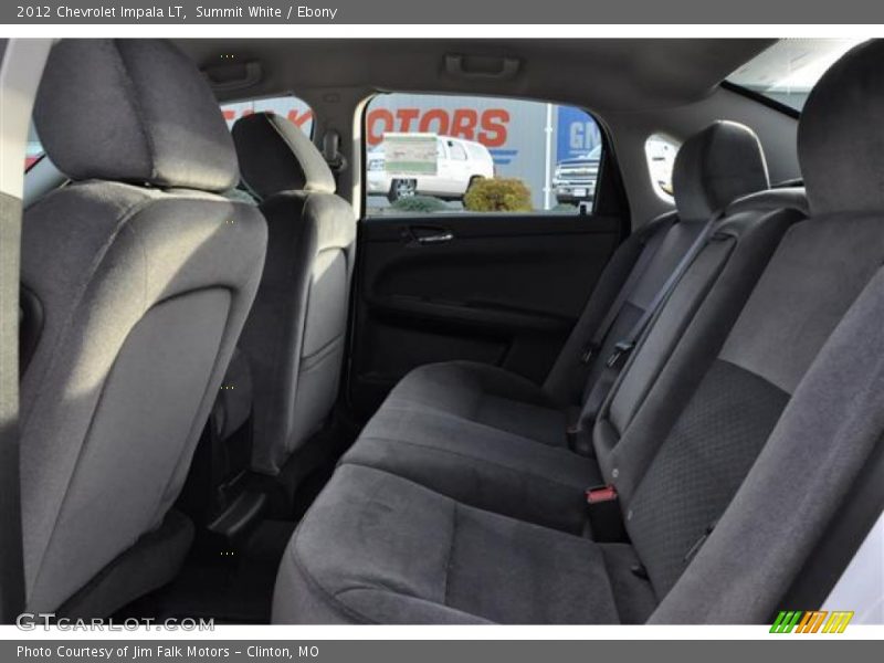 Summit White / Ebony 2012 Chevrolet Impala LT
