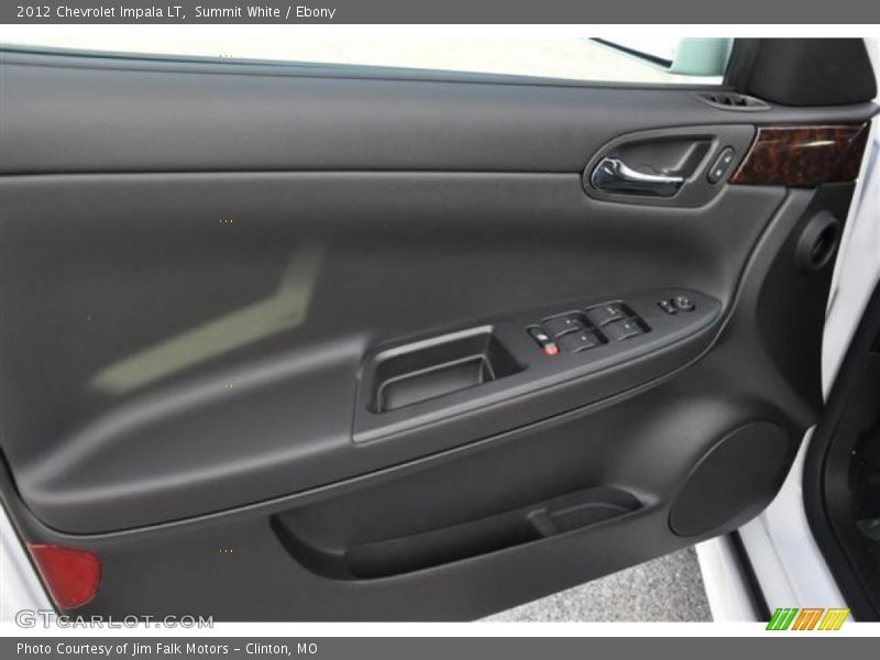 Summit White / Ebony 2012 Chevrolet Impala LT