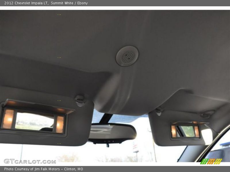 Summit White / Ebony 2012 Chevrolet Impala LT
