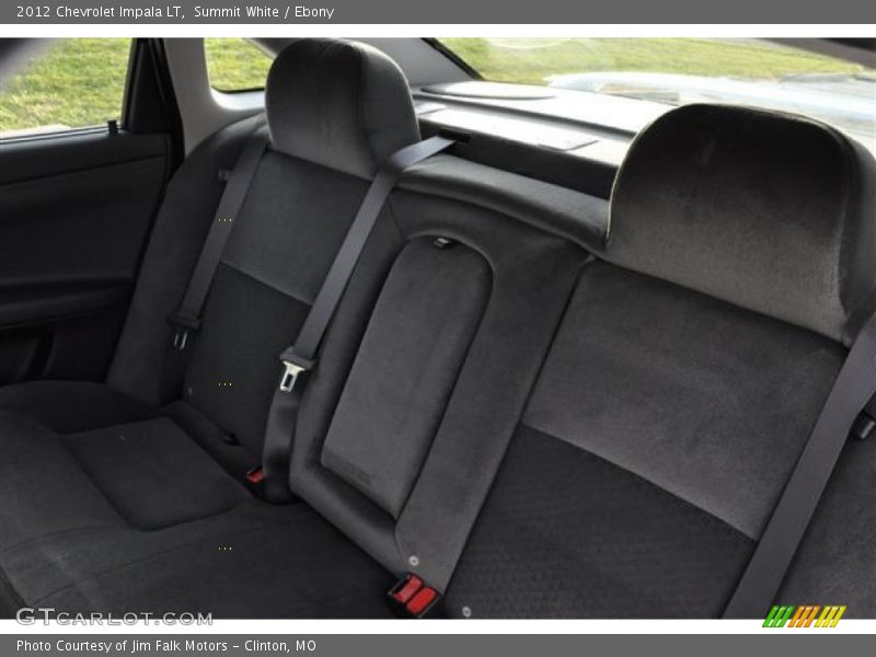 Summit White / Ebony 2012 Chevrolet Impala LT