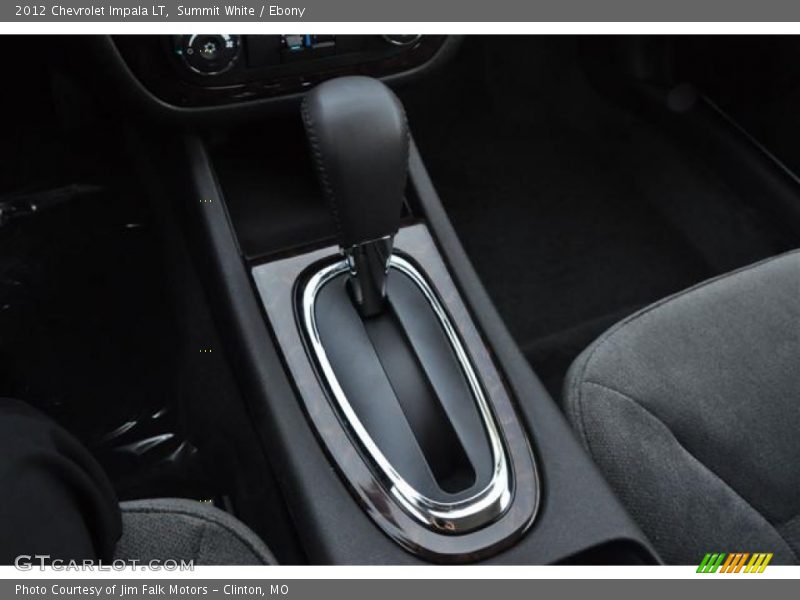 Summit White / Ebony 2012 Chevrolet Impala LT