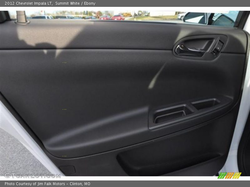 Summit White / Ebony 2012 Chevrolet Impala LT