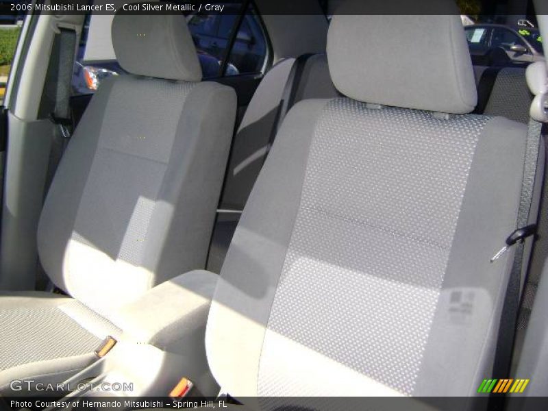 Cool Silver Metallic / Gray 2006 Mitsubishi Lancer ES
