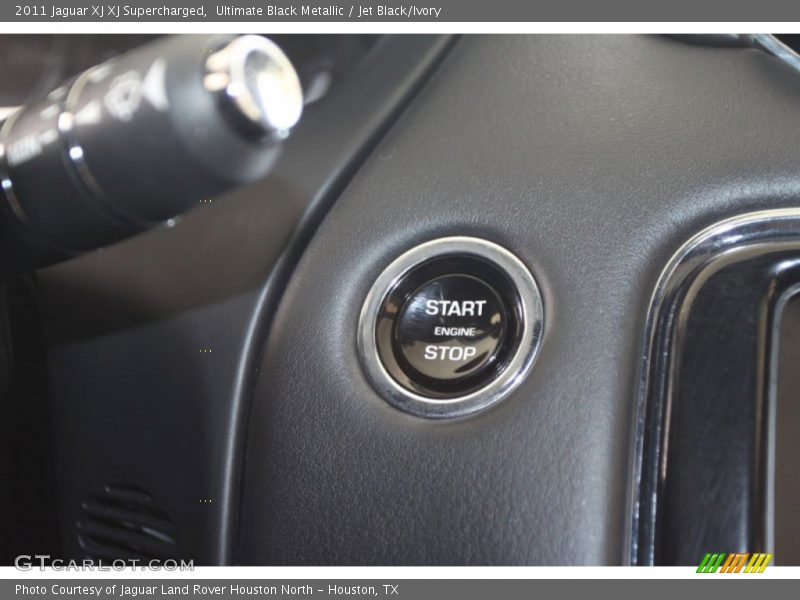 Ultimate Black Metallic / Jet Black/Ivory 2011 Jaguar XJ XJ Supercharged
