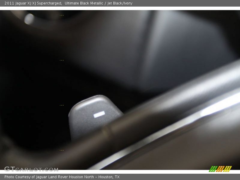 Ultimate Black Metallic / Jet Black/Ivory 2011 Jaguar XJ XJ Supercharged