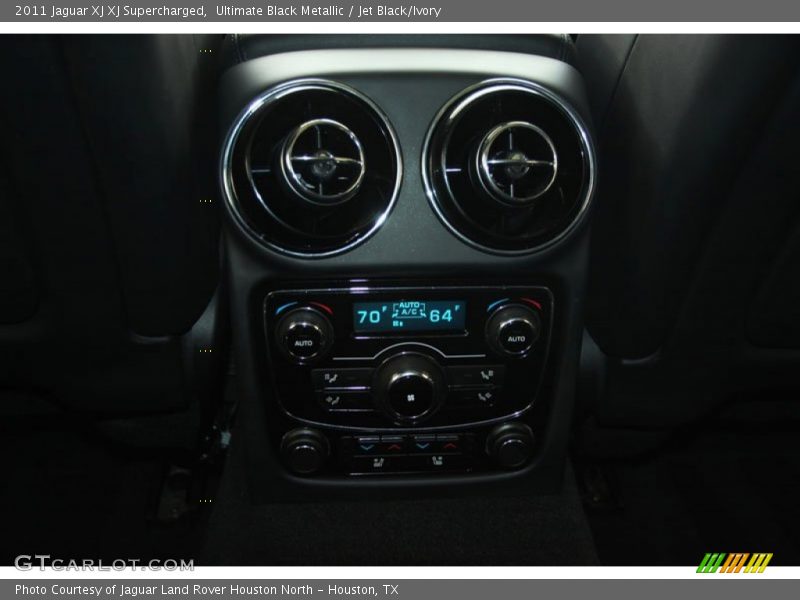 Ultimate Black Metallic / Jet Black/Ivory 2011 Jaguar XJ XJ Supercharged