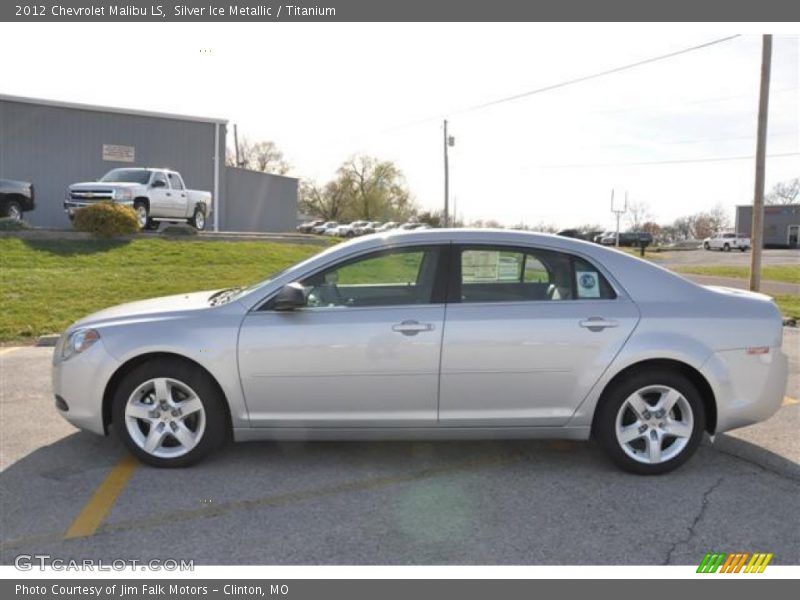 Silver Ice Metallic / Titanium 2012 Chevrolet Malibu LS